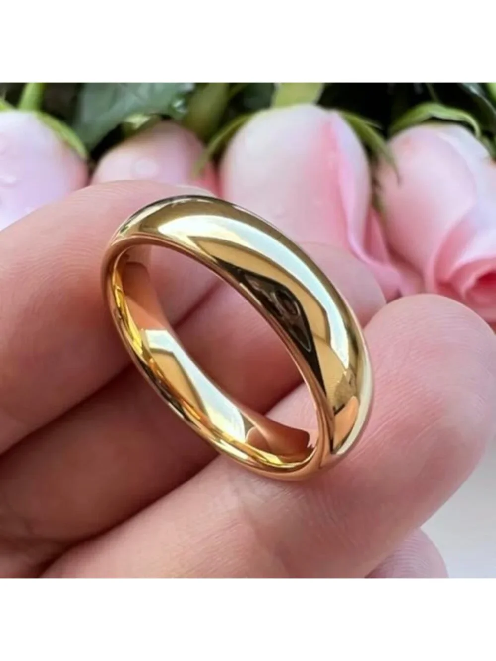 Stylish Tungsten Wedding Bands for Men & Women - Polished Comfort Fit Rings